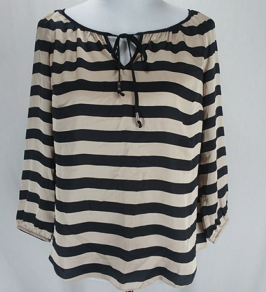 White House Black Market Long Sleeve Top Blouse